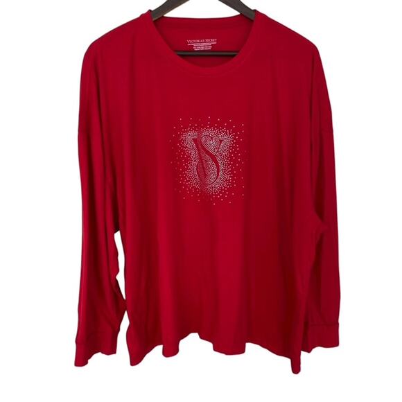 Victoria's Secret Red 2 Piece Pajama Set - PJs - XXL - Picture 2 of 8